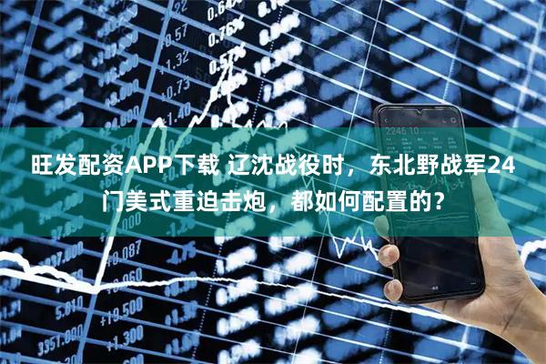 旺发配资APP下载 辽沈战役时，东北野战军24门美式重迫击炮，都如何配置的？